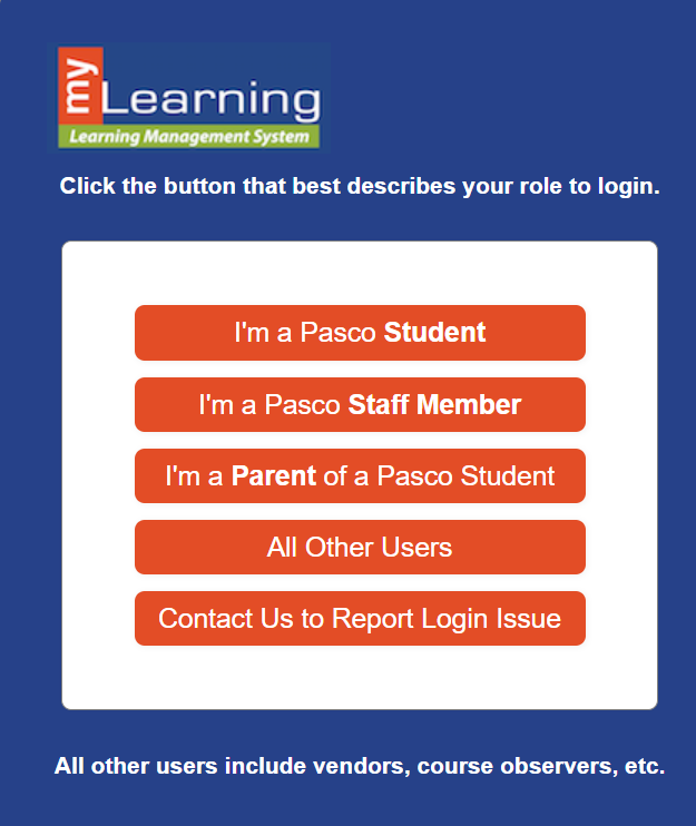 My Learning Pasco