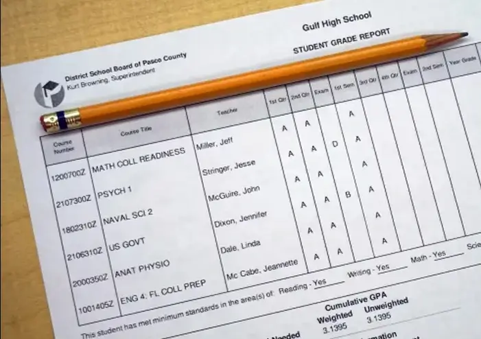 Pasco County School Grades [ Criteria Updated ]